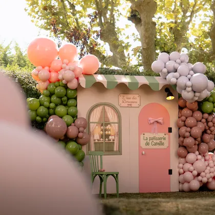 Décor « La pâtisserie de Camille »