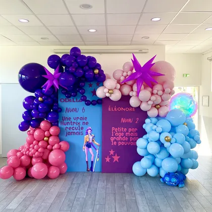 Décor d'anniversaire sur le thème K-pop