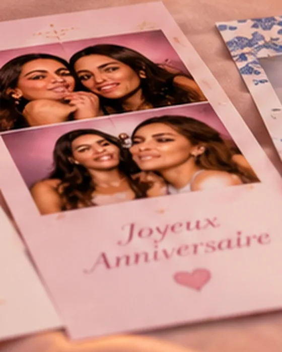 Bande photo « Joyeux anniversaire »