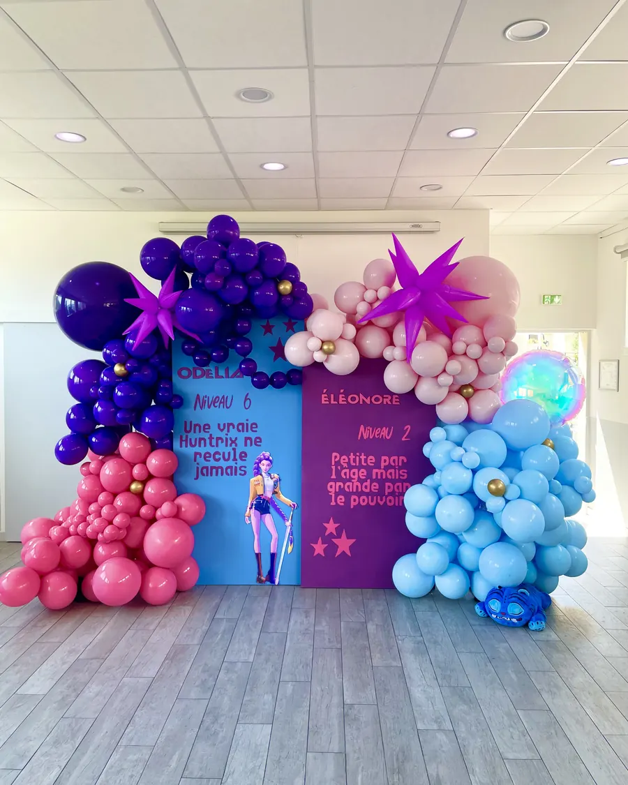 Décor d'anniversaire sur le thème K-pop